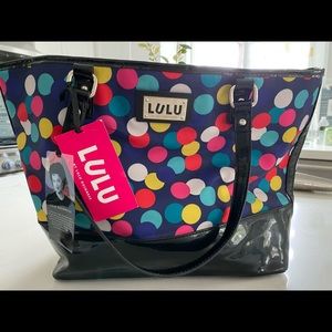 Lulu by Lulu Guinness Multi Dot Large Tote